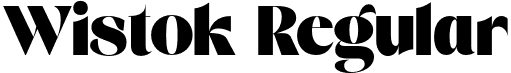 Wistok Regular font | Wistok.otf