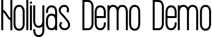 Holiyas Demo Demo font | holiyasdemo-7ow4k.otf