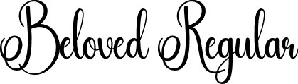 Beloved Regular font | Beloved.otf