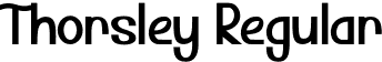 Thorsley Regular font | Thorsley-9YBXn.otf