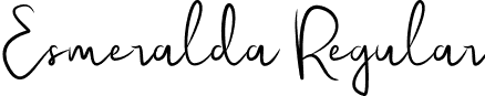 Esmeralda Regular font | Esmeralda-7B6WA.otf