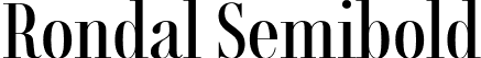 Rondal Semibold font | RondalSemibold-vmZ5Z.otf