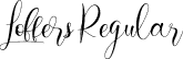 Loffers Regular font | Loffers.ttf