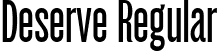 Deserve Regular font | Deserve-Regular.ttf