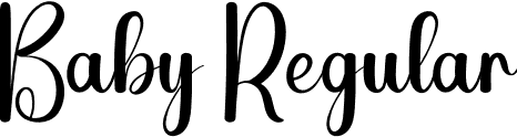 Baby Regular font | Baby.otf