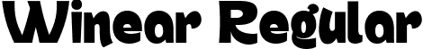 Winear Regular font | Winear-rgrjB.ttf