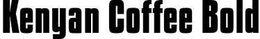 Kenyan Coffee Bold font | kenyan coffee bd.ttf