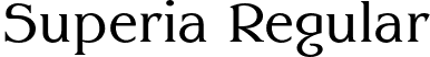 Superia Regular font | Superia.ttf