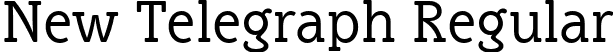 New Telegraph Regular font | New Telegraph.ttf