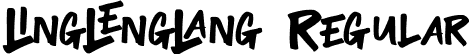 LingLengLang Regular font | LingLengLang.ttf