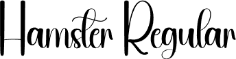 Hamster Regular font | Hamster.otf