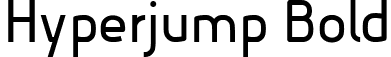 Hyperjump Bold font | Hyperjump Bold.ttf