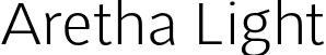 Aretha Light font | lafontype-aretha-light.otf