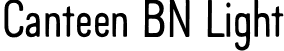 Canteen BN Light font | CanteenBN-Light.otf