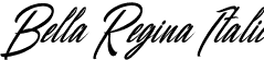 Bella Regina Italic font | Bella Regina Italic.otf