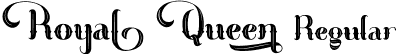 Royal Queen Regular font | RoyalQueen-d9noX.ttf