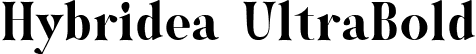 Hybridea UltraBold font | Hybridea-UltraBold.ttf