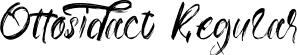 Ottosidact Regular font | Ottosidact-8MZLz.otf