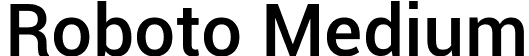 Roboto Medium font | Roboto-Medium.ttf