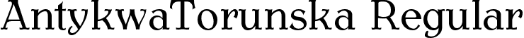 AntykwaTorunska Regular font | AntykwaTorunska-Regular.ttf