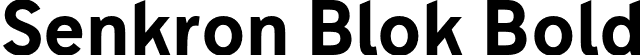 Senkron Blok Bold font | Gurup Stüdyo - Senkron-BlokBold.otf