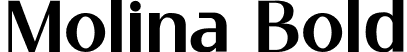 Molina Bold font | Molina-Bold.otf