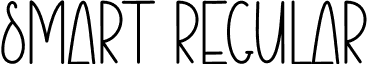 Smart Regular font | Smart.otf