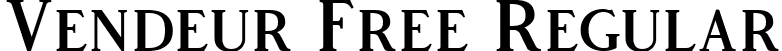 Vendeur Free Regular font | Vendeur Regular.ttf