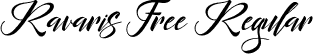 Ravaris Free Regular font | RavarisFree.otf