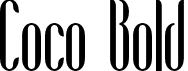 Coco Bold font | CocoBoldcondensed-rgx6p.otf