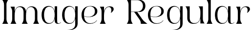 Imager Regular font | imager.otf