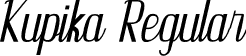 Kupika Regular font | Kupika.otf