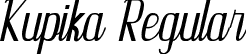 Kupika Regular font | Kupika.ttf