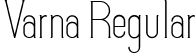 Varna Regular font | Varna-PersonalUse.ttf