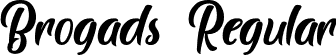 Brogads Regular font | Brogads-owg1A.otf