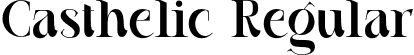 Casthelic Regular font | casthelicregular-k7zdz.otf