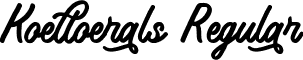 Koeltoerals Regular font | Koeltoerals-owwaz.ttf