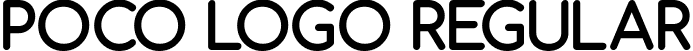 Poco Logo Regular font | Poco Logo.otf