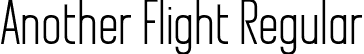 Another Flight Regular font | Another Flight.otf