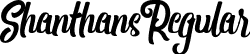 Shanthans Regular font | Shanthans.otf