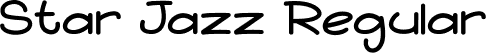 Star Jazz Regular font | StarJazz-K773D.ttf