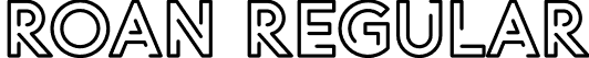 Roan Regular font | Roan.otf