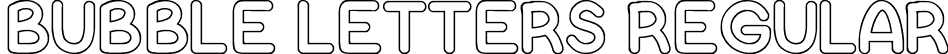 Bubble Letters Regular font | Bubble Letters.ttf