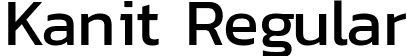 Kanit Regular font | Kanit-Regular.ttf