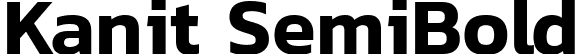 Kanit SemiBold font | Kanit-SemiBold.ttf