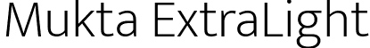 Mukta ExtraLight font | Mukta-ExtraLight.ttf