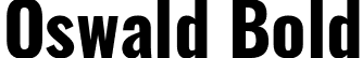 Oswald Bold font | Oswald-Bold.ttf