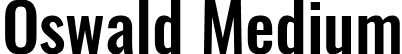 Oswald Medium font | Oswald-Medium.ttf