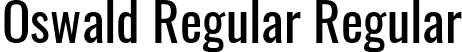 Oswald Regular Regular font | Oswald-Regular.ttf