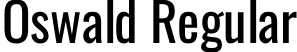 Oswald Regular font | Oswald-Regular.otf